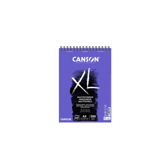 Album XL Mix - A4 - 300 gr - 30 fogli - Canson
