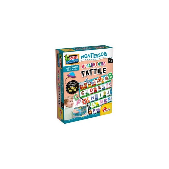 Alfabetiere tattile Montessori Plus - Lisciani