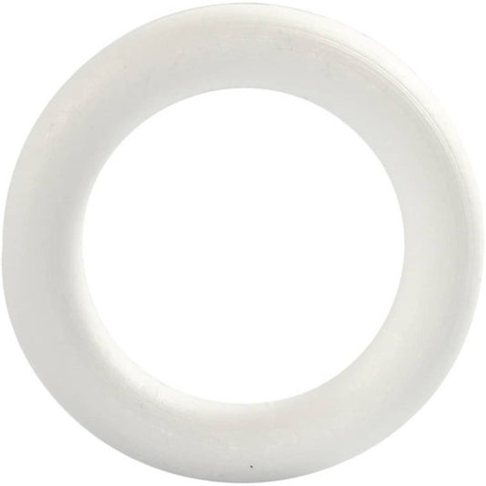 Anello Creativ Company bianco 12 cm spess. 20 mm bianco 54316