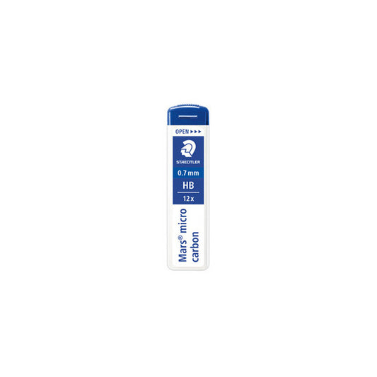 Astuccio 12 Mine Mars Micro - mina 0,7mm - gradazione HB - Staedtler - conf. 12 astucci