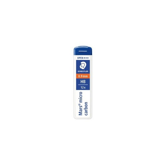 Astuccio 12 Mine Mars Micro - mina 0,9mm - gradazione HB - Staedtler - conf. 12 astucci