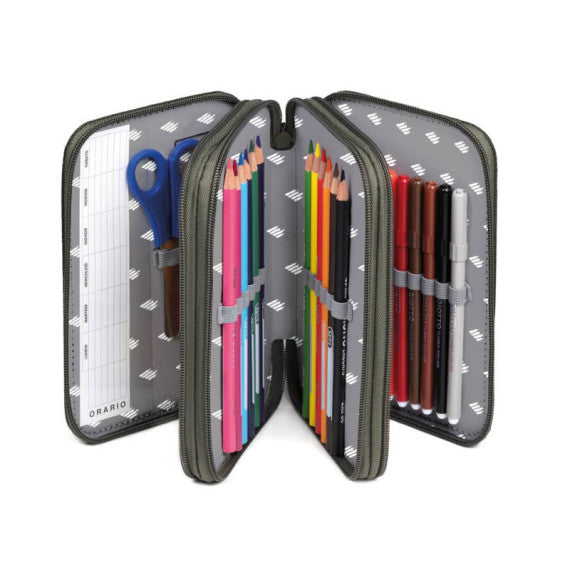 Astuccio a 3 ZIP Colorosa linea Colors 13x20x7 cm 368300