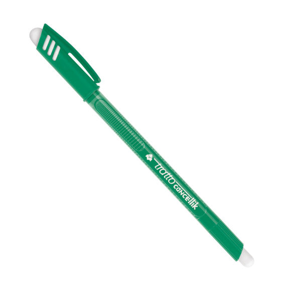 Astuccio Penne a sfera cancellabile Cancellik- punta 1,0mm - 10 colori assortiti  - Tratto - conf. 10 pezzi