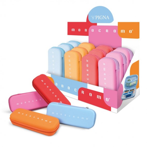 Astuccio silicone Monocromo - 12 x 20 cm - colori assortiti - Pigna