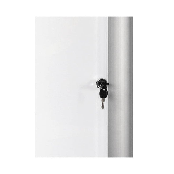 Bacheca magnetica Bi-Office MasterVision Outdoor con cornice in alluminio 4xA4 VT610209760