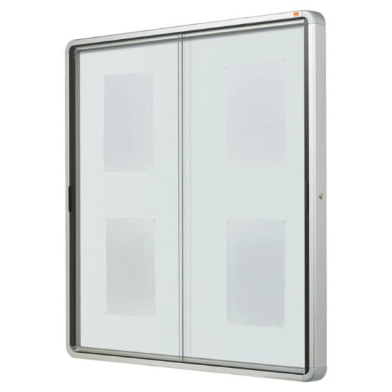 Bacheca magnetica con serratura Nobo Premium Plus 12xA4 1902570
