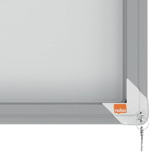 Bacheca magnetica con serratura Nobo Premium Plus 12xA4 1902570