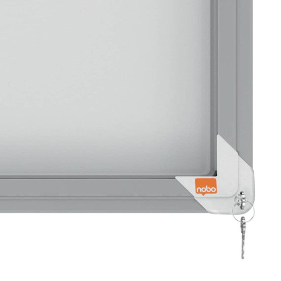 Bacheca magnetica con serratura Nobo Premium Plus 12xA4 1902570