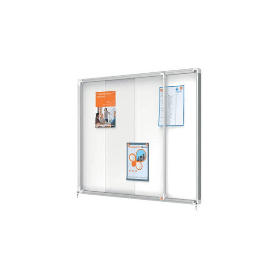 Bacheca magnetica con serratura Nobo Premium Plus 15xA4 1902609