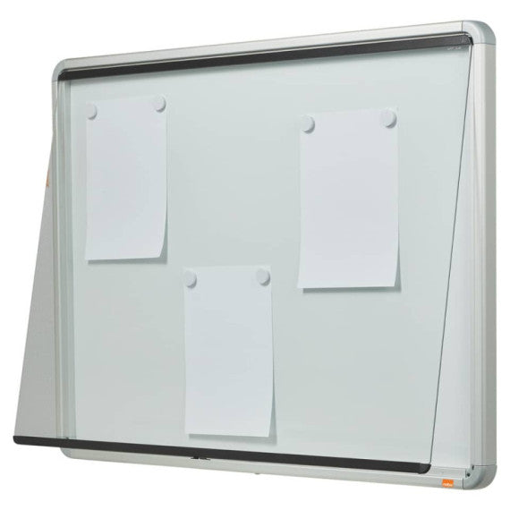 Bacheca magnetica Nobo con serratura Premium Plus 9xA4 1902560
