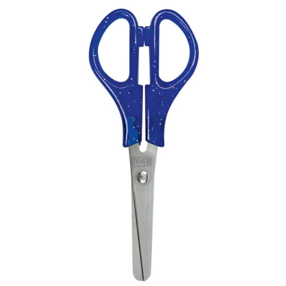 Barattolo di forbici Lebez Snippy Kid 13,5 cm - assortiti glitter - conf. 24 pezzi - 4327