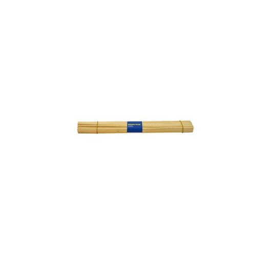 Bastoncini in legno - colore naturale - 40 cm x 4 mm - DECO - conf. 50 pezzi