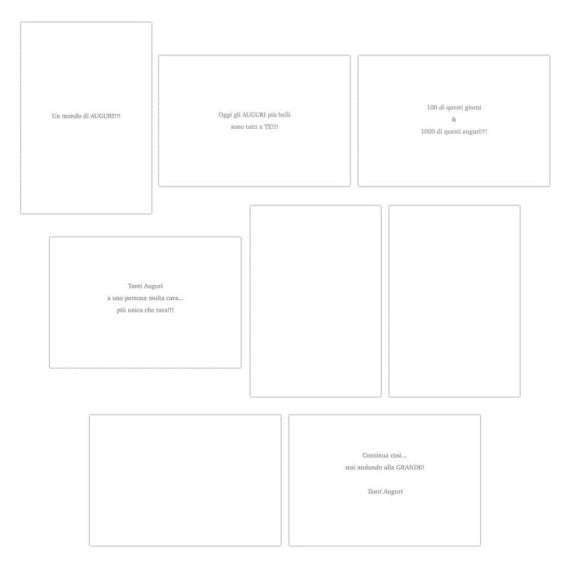 Biglietti augurali Biembi Compleanno 12x18 cm conf. 8 pezzi assortiti - happy days - BXBDKTC09