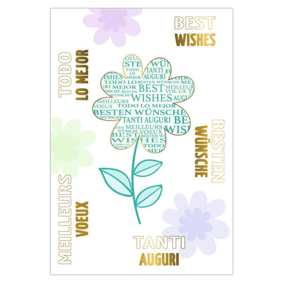 Biglietti augurali Biembi Compleanno 12x18 cm conf. 8 pezzi assortiti - multilingua - BXBDKTC08