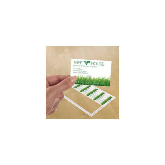 Biglietti da visita personalizzabili Avery Quick&Clean? 85x54 mm 10/foglio opachi per laser - conf. 25 ff C32011-25