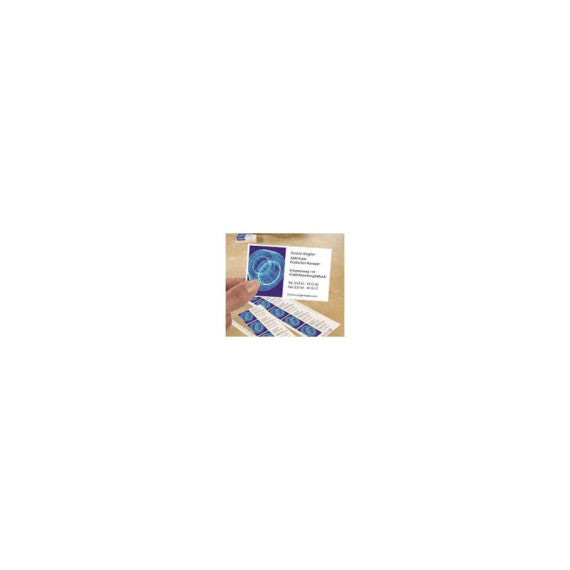 Biglietti da visita personalizzabili Avery Quick&Clean? 85x54 mm 10/foglio satinati - laser - cf. 25 ff C32016-25