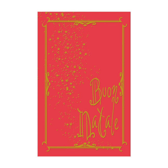 Biglietti Natalizi con busta formato 9x14 cm - conf.6 soggetti in due colori Biembi - BAD202C61