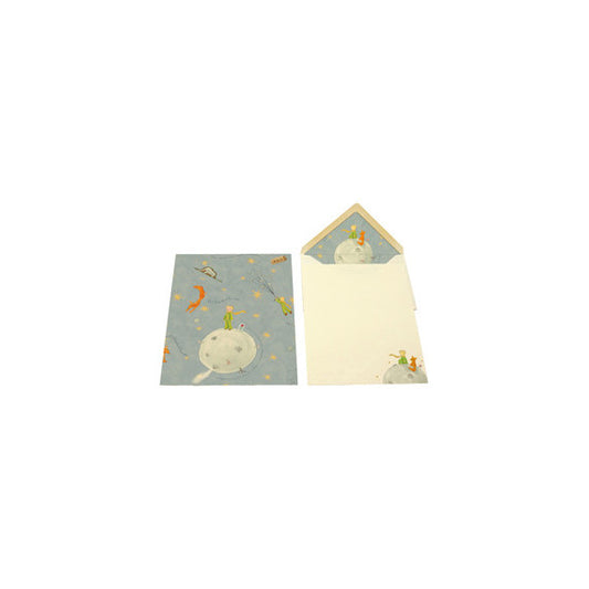 Biglietto Piccolo Principe - 19 x 25 cm - Kartos - conf. 10 pezzi