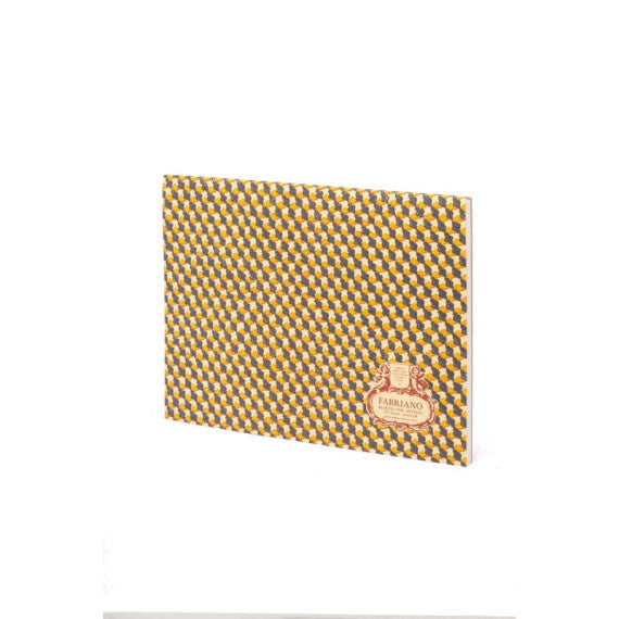 Blocco collato per artisti Fabriano 20 fogli - 300 g 12,5x18 cm - grana fine - 4001318