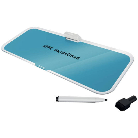 Blocco da scrivania in vetro Cosy - 150x60x380 mm Leitz blu calmo 52690061