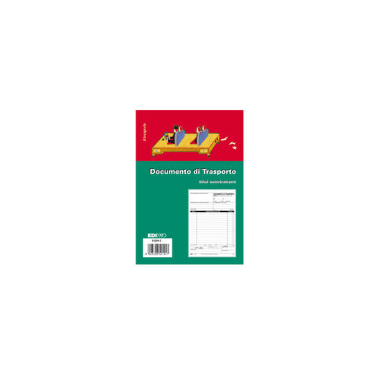 Blocco DDT - 50/50 fogli autoricalcanti - 23 x 15cm - Edipro