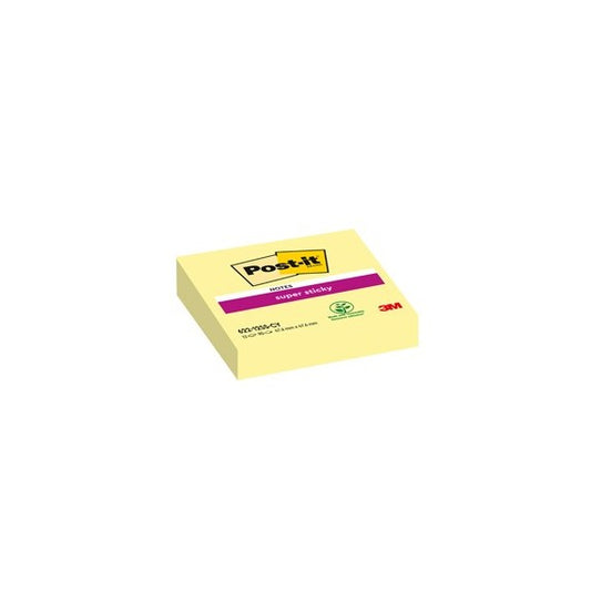 Blocco foglietti Super Sticky - 622-12SS-CY - 47,6 x 47,6 mm - giallo Canary™ - 90 fogli - Post it®