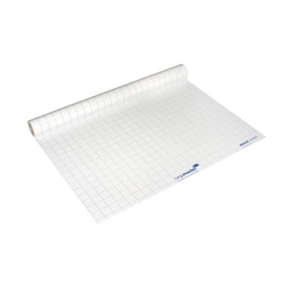 Blocco lavagna elettrostatico da parete Legamaster Magic-Chart Flipchart 25 ff 60x80 cm bianco quadretti - L-1590 00