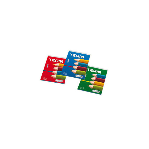 Blocco note Team - 5 mm - 21 x 29,7 cm - 50 gr - 50 fogli - Blasetti