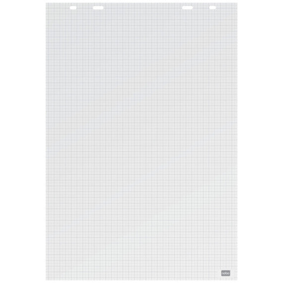Blocco per lavagna - 20 fogli - 65 x 95,5 cm - quadretti 5 x 5 cm - Nobo