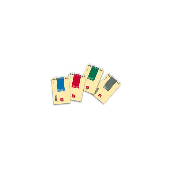 Blocco Pignastyl spiralato - 5mm - A7 - 80 x 120mm - 80gr - 60 fogli - Pigna