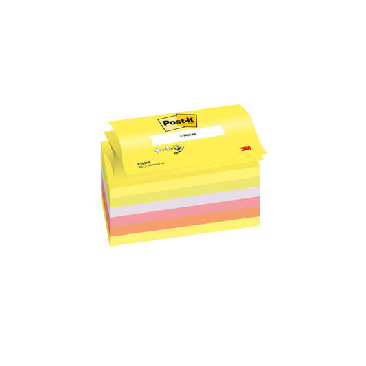 Blocco Post it® Super Sticky Z Notes - R350NR - 76 x 127 mm - assortiti neon - 100 fogli - Post it®