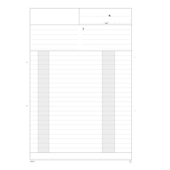 Blocco preventivi e ordinativi per banchetti - 50/50 copie autoric. - f.to 29,7 x 21,5 cm - DU1670C0000 - Data Ufficio