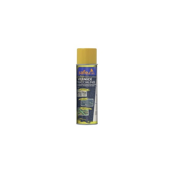 Bomboletta di vernice traccialinee - 500 ml - giallo