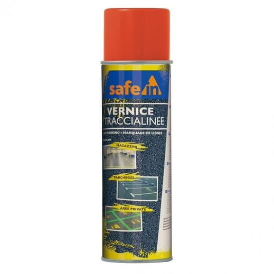 Bomboletta di vernice traccialinee - 500 ml - rosso