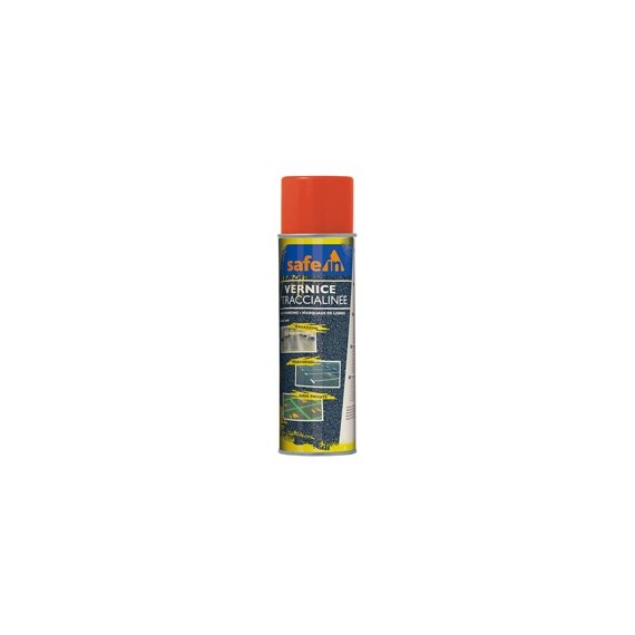 Bomboletta di vernice traccialinee - 500 ml - rosso