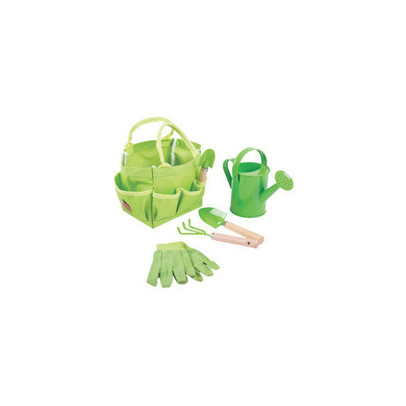 Borsa con 5 attrezzi da giardinaggio bambino - Cwr