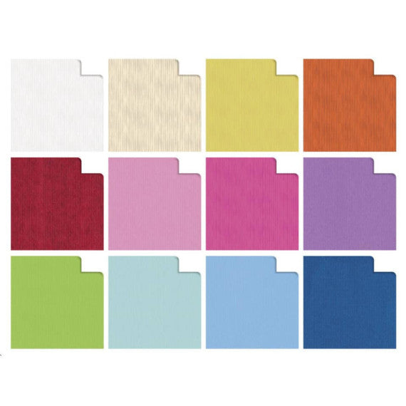 Box carta regalo Ecocolor kraft Rex-Sadoch - conf. 50 pezzi - colori light - 733J1LIT