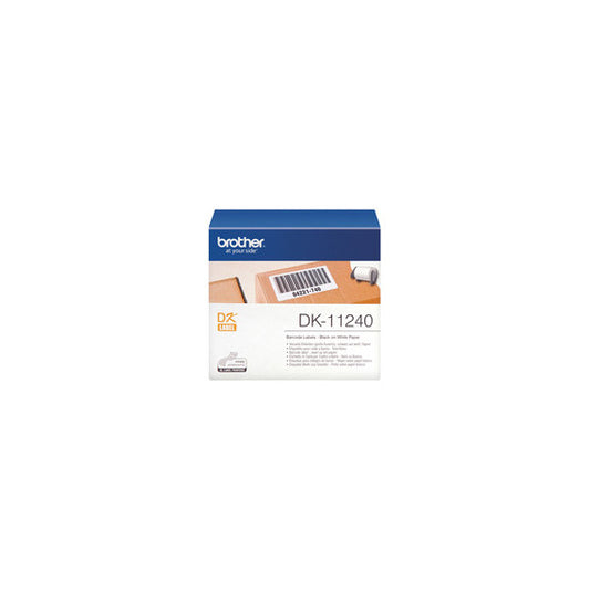 Brother - Etichette adesiva 600 Etichette 102 x 51 mm - Nero/Bianco - DK-11240