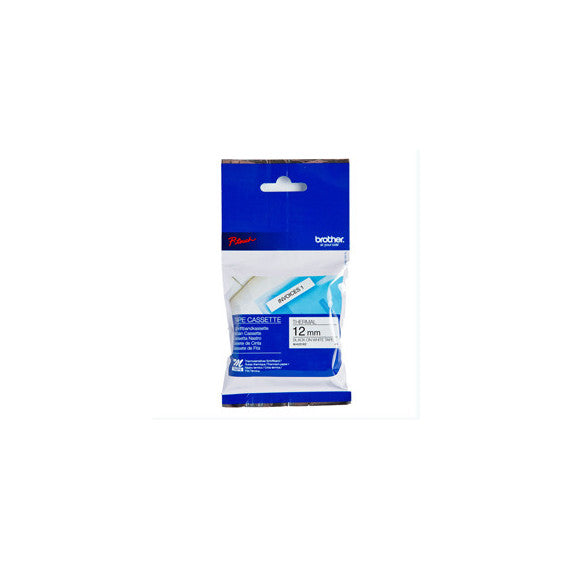 Brother - Nastro -  Nero/Bianco - MK231 - 12mm x 8mt