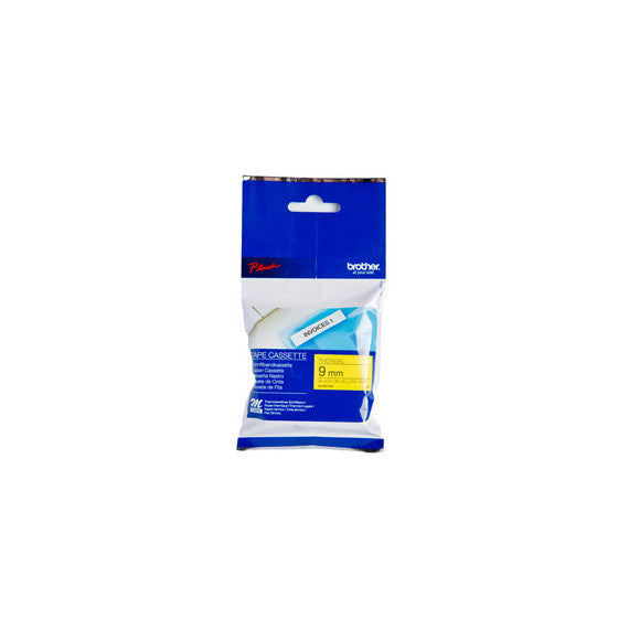 Brother - Nastro - Nero/Giallo - MK621 - 9mm x 8mt