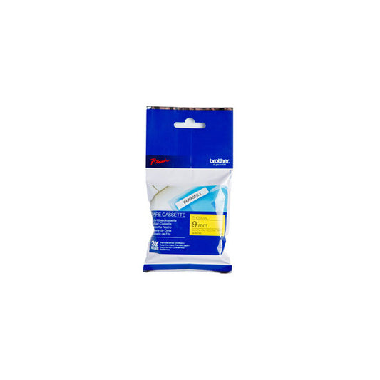 Brother - Nastro - Nero/Giallo - MK621 - 9mm x 8mt