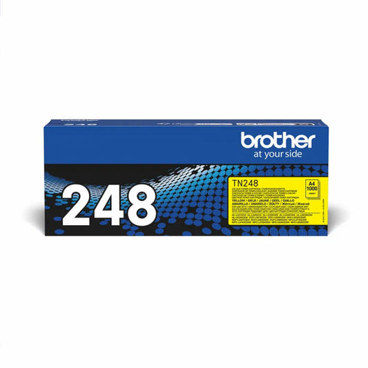 Brother TN-248Y giallo toner originale per Brother DCP-L3520CDWE,HL-L3220CW,HL-L8230CDW TN248Y capacità 1.000 pagine