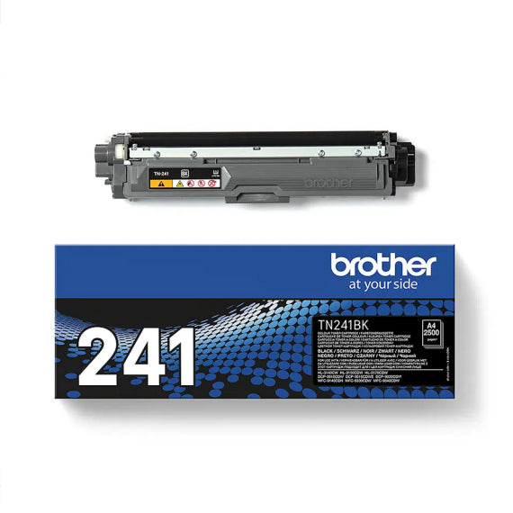 Brother TN241BK nero toner originale per Brother HL3140 HL3150 HL3170 DCP9020 TN-241 capacità 2.500 pagine