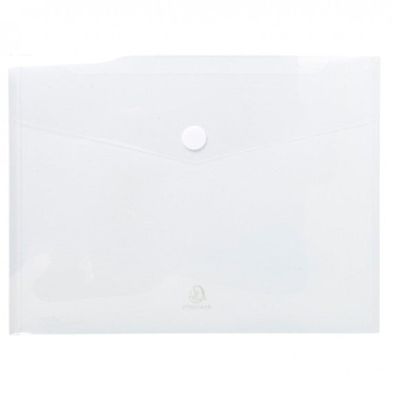 Busta a tasca con chiusura in velcro - PPL - 24x32 cm - colori assortiti - Exacompta