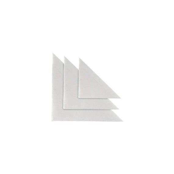 Busta autoadesiva TR 10 - triangolare - PVC - 10 x 10 cm - trasparente - Sei Rota - conf. 10 pezzi