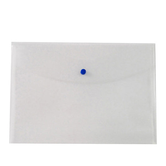 Busta con bottone - PPL - 22x30 cm - trasparente neutro - Starline