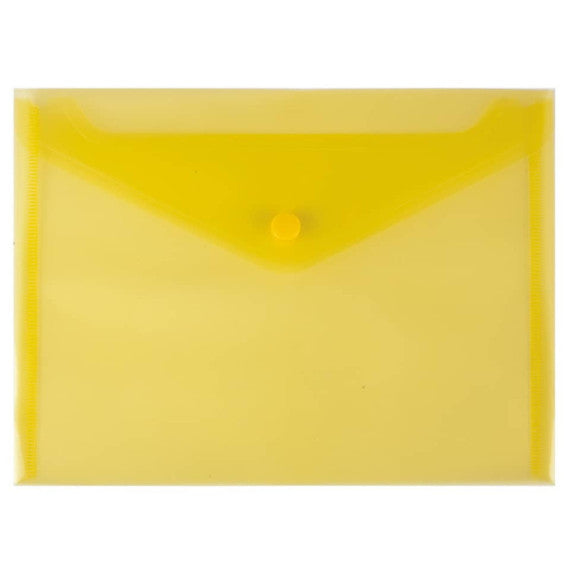Busta Nikoffice portadocumenti trasparente con bottone  - conf. 5 pz - formato A3 - 01NIK033/1