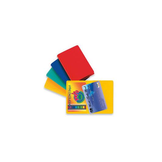 Busta porta card - 5,8x8,7 cm - 2 tasche - colori assortiti - Sei Rota