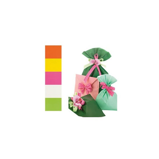 Busta regalo Mat Pearly B - 25 x 40 cm - 40 micron - PPL - assortimento 5 colori - PNP - conf. 100 pezzi