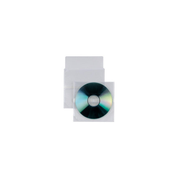 Buste a sacco Insert CD A - patella di chiusura - striscia adesiva - PPL - 125x120 mm - Sei Rota - conf. 25 pezzi